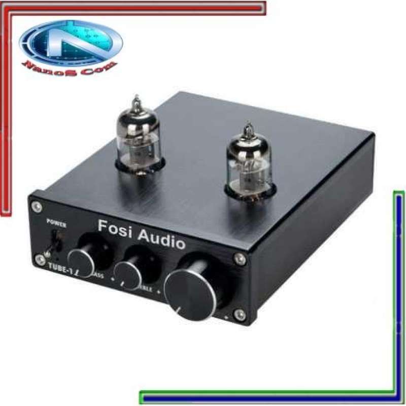 Jual Fosi Audio Preamplifier Mini HiFi Stereo Preamp 2x6J1 Tubes Tube