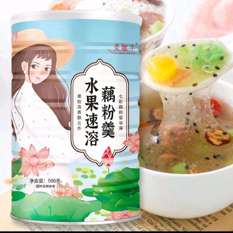 Jual [original 100] Oufen /akar Lotus/akar Teratai/lotus Root Powder