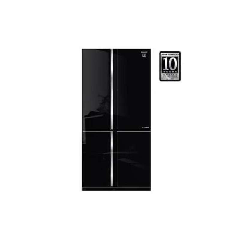 Jual Home / Refrigerator Side By Side / SJIF91PGBK / SHARP di Seller