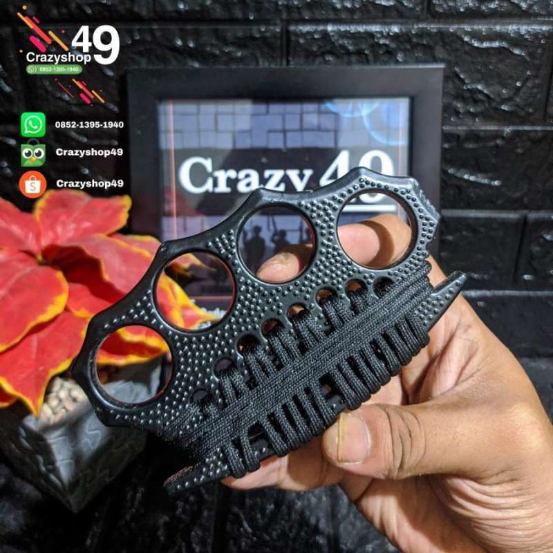 Jual Knuckle Paracord Hitam / Knuckling / Knuckling Brass / Knuckle di