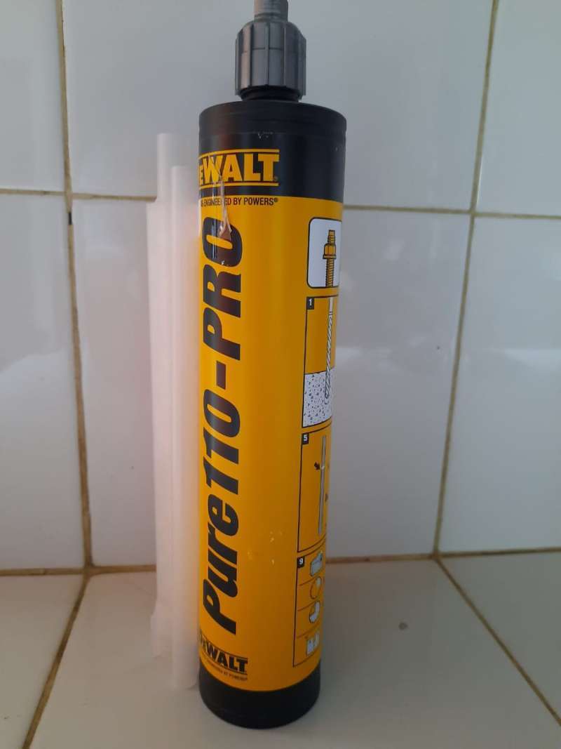 Promo Dewalt Pure110 Pro 620ml Chemical Angkur Epoxy Beton Anchor