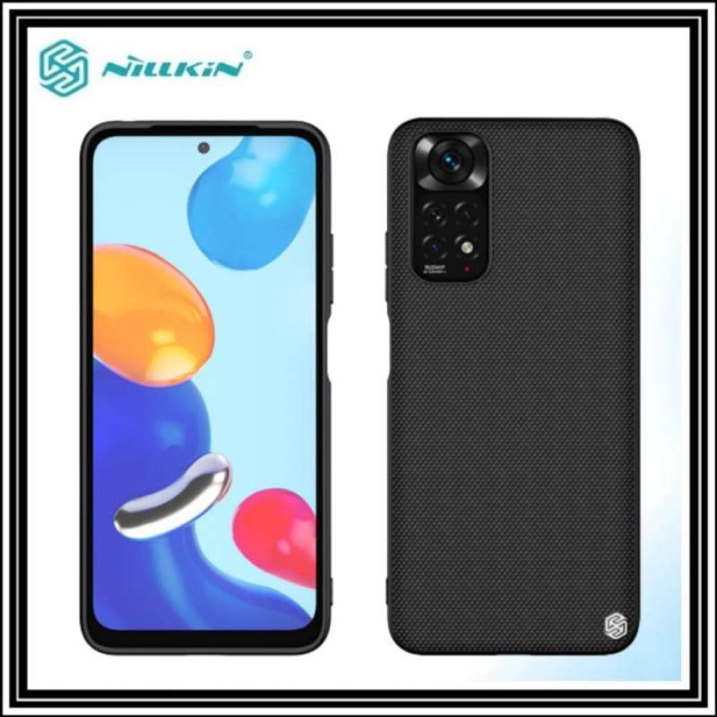 Cover Antiurto Per Xiaomi Redmi Note 11 4G / Note 11S 4G | Custodia Militare 2 In 1 Con Anello Supporto Regolabile E Protezione Scorrevole Per Fotocamera | Nero - 4