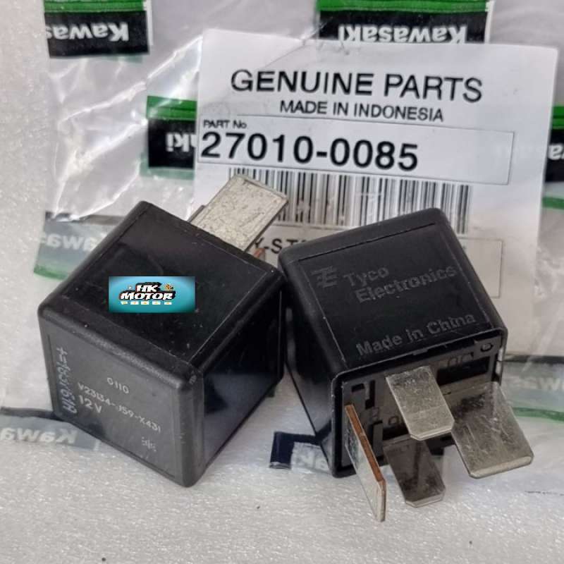 Promo Relay / Switch / Bendik Starter KLX Dtracker 150 Original Kawasaki HK Diskon 3 di Seller