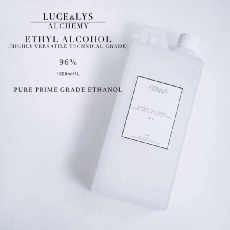 Jual Ethyl Alkohol 96 Pure Grain PURE GRAIN ALCOHOL ETHANOL 1 liter di
