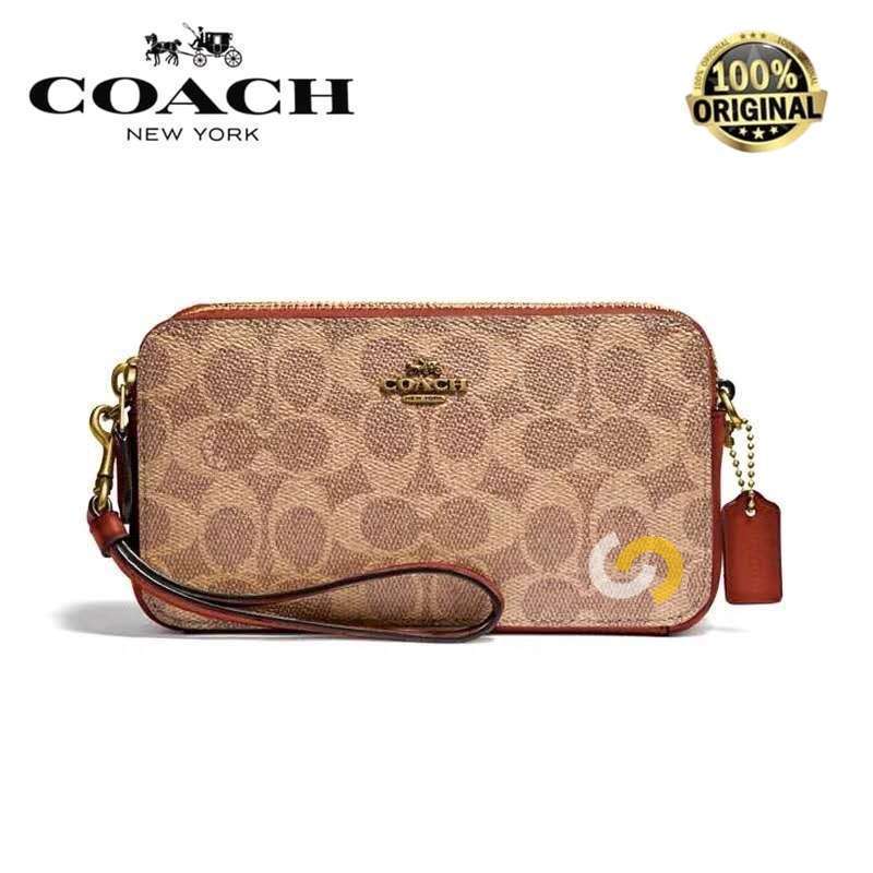 Jual Coach Kira Crossbody In Colorblock Signature Canvas Original
