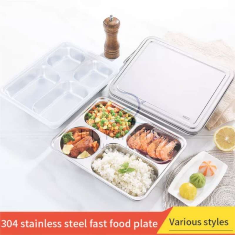 Jual Rantang Makan Bento Lunch Box Stainless Steel 304 ala Korea Squid