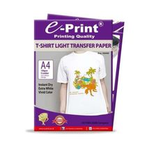 Jual Kertas Print Sablon 5 Lembar E print Light T shirt Transfer Paper Jual Kertas Print Sablon 5 Lembar E print Light T shirt Transfer Paper