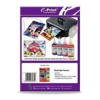 Jual Kertas Print Sablon 5 Lembar E print Light T shirt Transfer Paper Jual Kertas Print Sablon 5 Lembar E print Light T shirt Transfer Paper