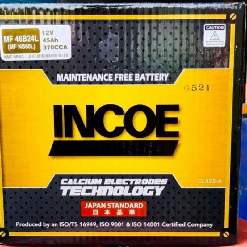 Jual Aki Ertiga/ Aki Livina/ Incoe MF NS60L / Aki Xpander/ 12v 45AH di