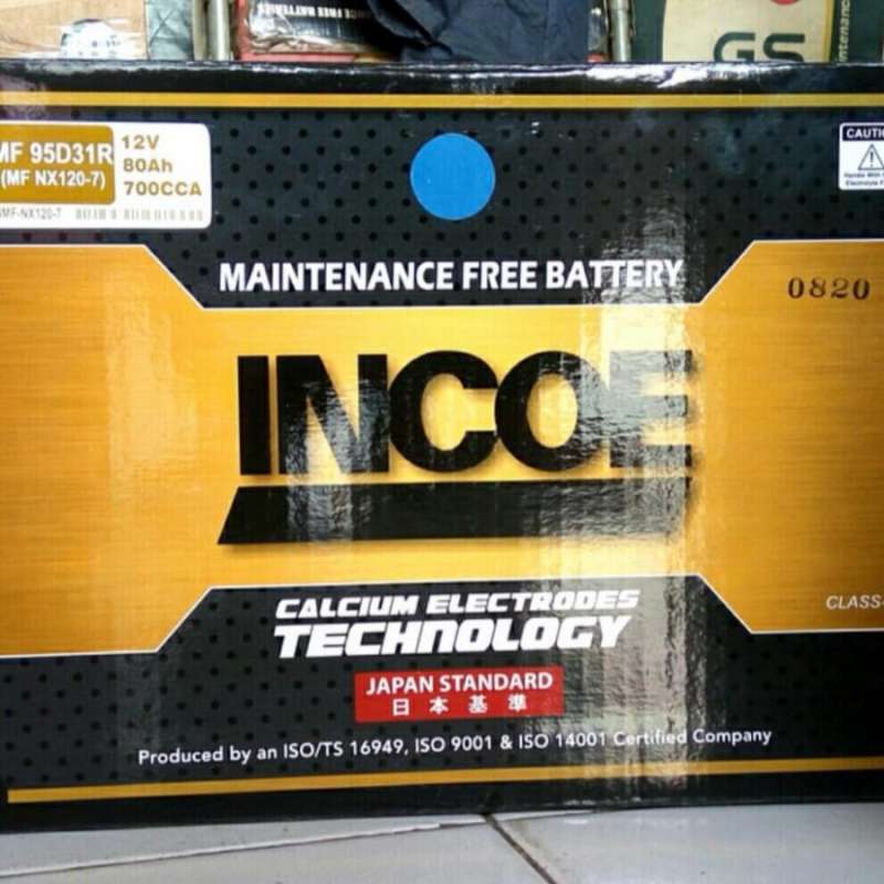 Jual Aki Genset/ Aki Ford Ranger/ Aki L300/ Incoe MF 95D31R/ NX120-7 di