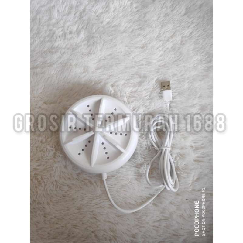 Promo Mesin Cuci Mini Portable Ultrasonic Turbine wash OLL935 2in1