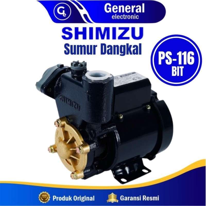 Jual Pompa Air SHIMIZU PS 116 BIT sumur Dangkal 125 Watt BEST SELLER jual-pompa-air-shimizu-ps-116-bit-sumur-dangkal-125-watt-best-seller