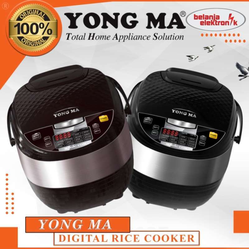 Promo YONG MA DIGITAL RICE COOKER / MAGIC COM YONGMA SMC 8027 2 LITER