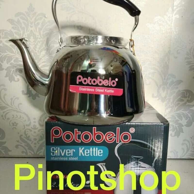 Jual Potobelo silver kettle di Seller Honey Living Kalibata, Kota