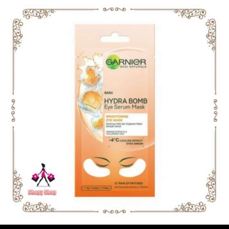Jual garnier serum mask hydra bomb eye mask di Seller Alfa Healthy
