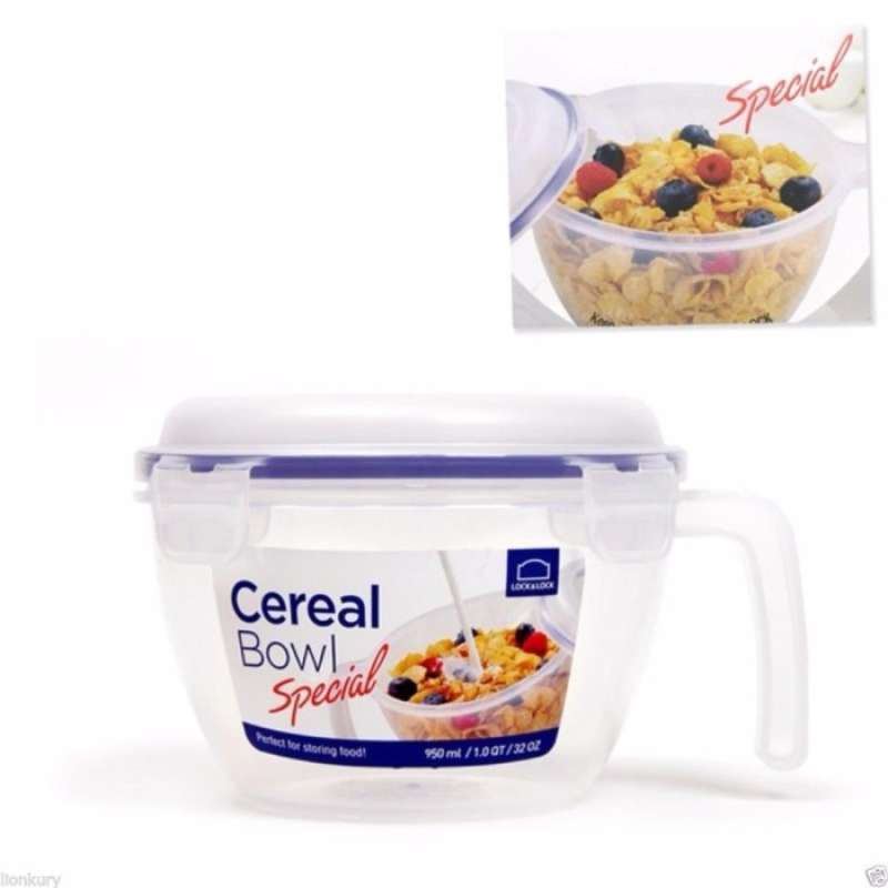 Jual Lock&lock Cereal Bowl 950ml (hpl973) Di Seller Malindo Collection