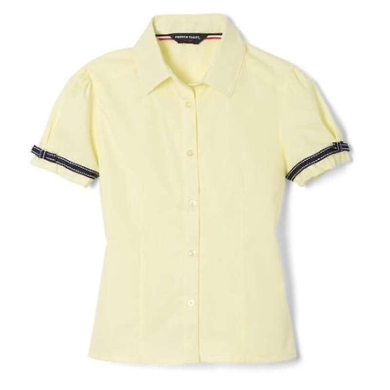 Jual French Toast Kemeja Putih Perempuan Anak Girl Shirt Uniform White