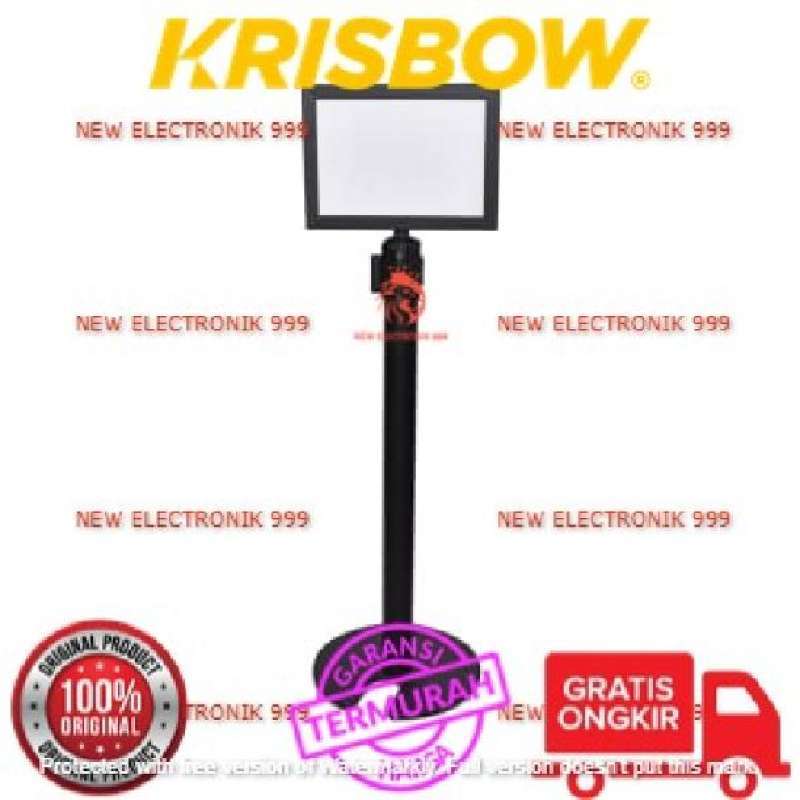 Jual KRISBOW A4 SIGN FRAME LANDSCAPE PLSTC F/HANDRAIL di Seller New