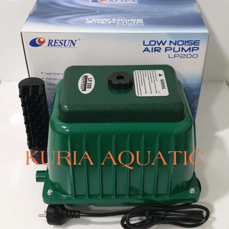 Promo RESUN LP 200 POMPA UDARA / AERATOR / AIR PUMP AQUARIUM KOLAM