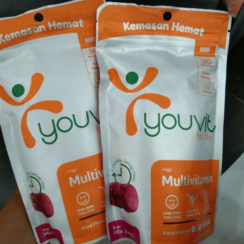 Jual Multivitamin Youvit 30 Gummies Untuk Dewasa di Seller EDOGAWA ...