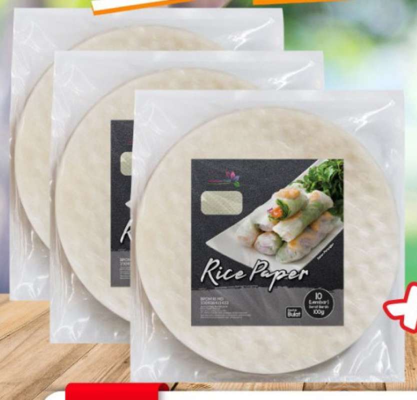 Jual Java Super Food Rice Paper / Kulit Lumpia Vietnam Banh Trang 100 ...