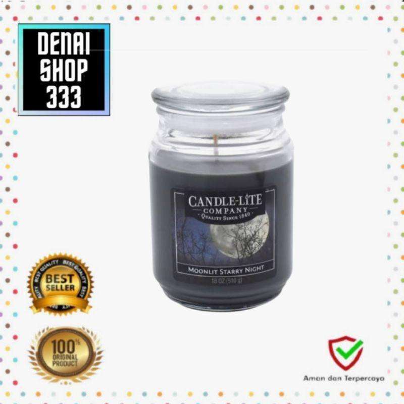 Jual Candle Lite Moonlight Starry Night Lilin Aromaterapi 510 Gr di