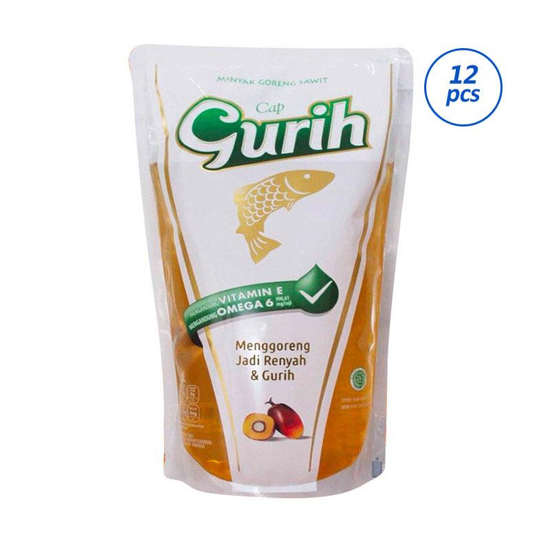 Jual Gurih Minyak Goreng Pouch [12 pcs x 1 L] Online