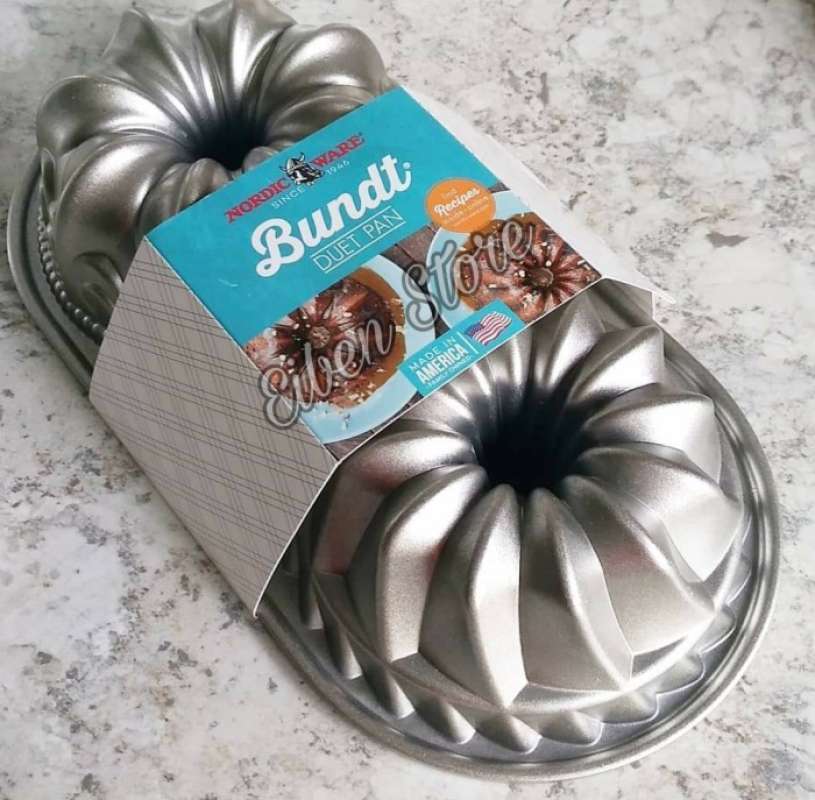 Jual Nordic Bundt Duet Pan 2cav /Loyang Nordic Ware di Seller