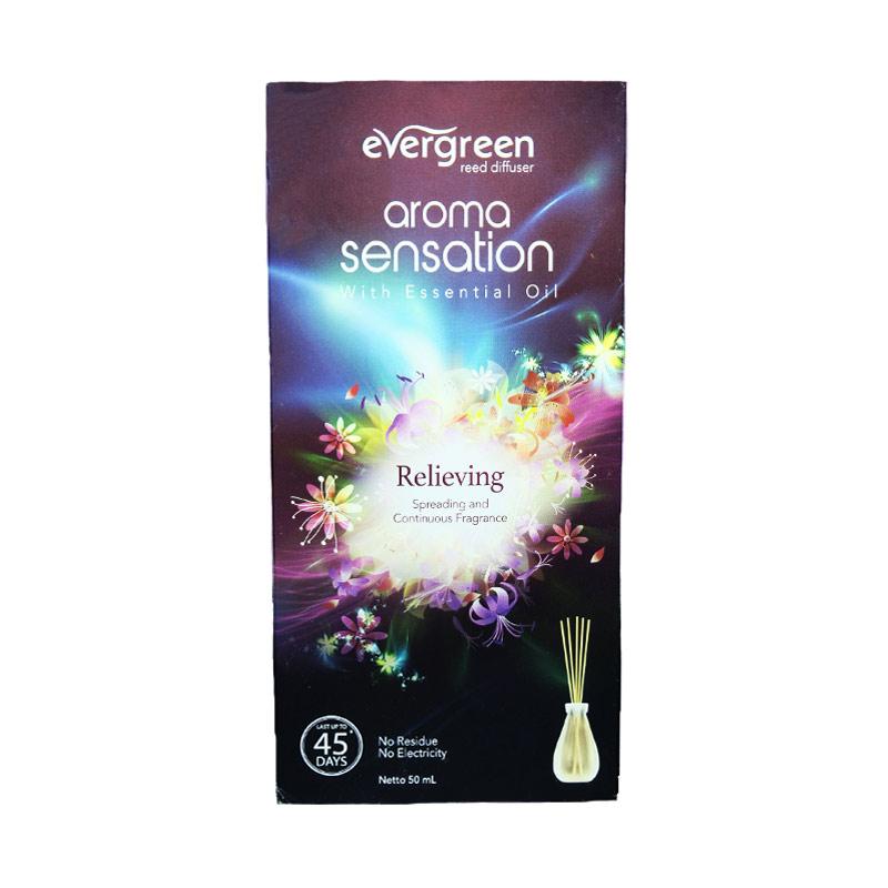 Jual Evergreen Reed Diffuser Relieving Aroma Sensation with Essential