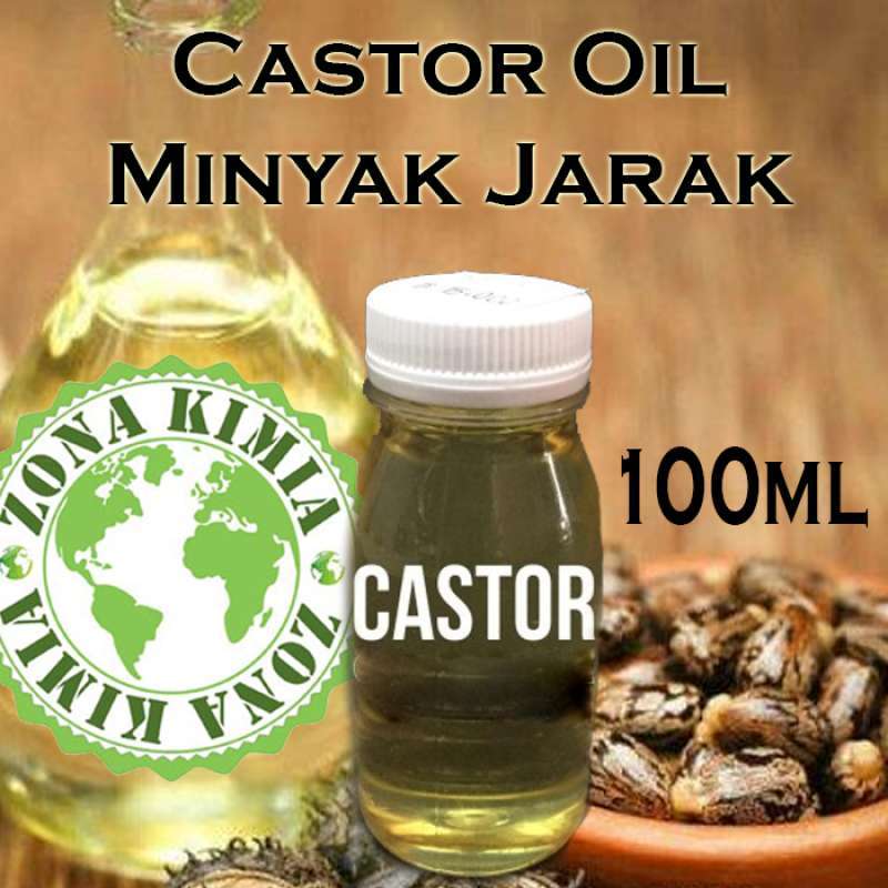 Jual Castor Oil Minyak Biji Jarak Pure Castor Oil 100 Murni 100ml di