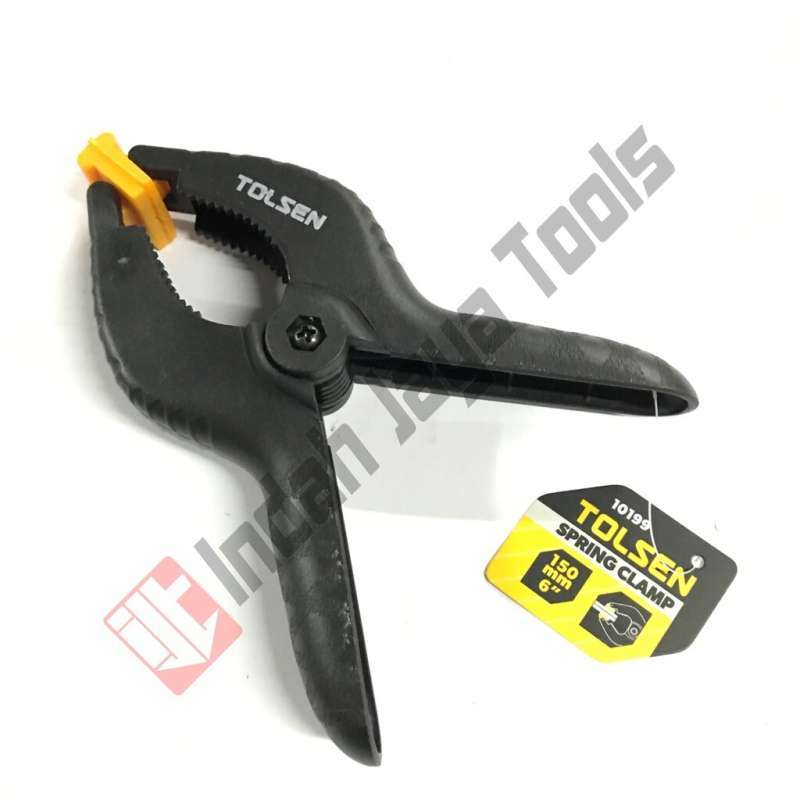 Jual TOLSEN Spring Clamp 6 Inch Nylon Penjepit Kayu Besi Klem Catok Clamp di Seller Indah Jaya