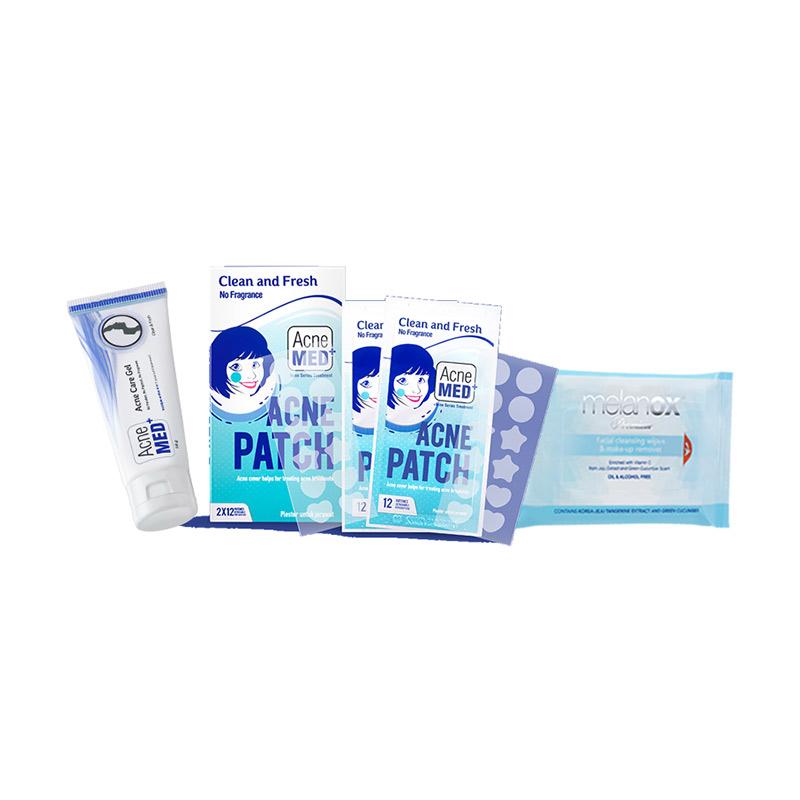 Promo Acnemed Acne Care Gel + Acnemed Acne Patch + Melanox Facial