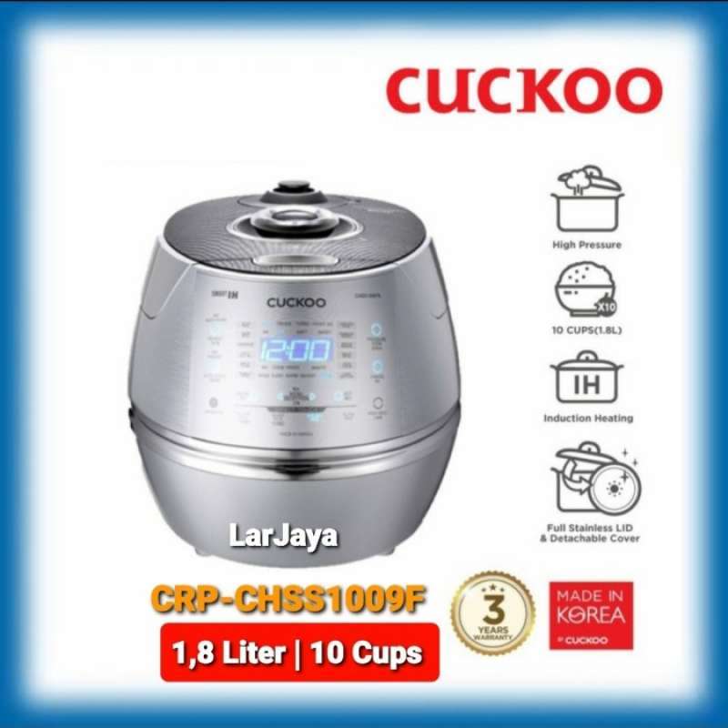 Jual RICE COOKER IH CUCKOO CRPCHSS1009F 1.8 L /10 cups MADE IN KOREA