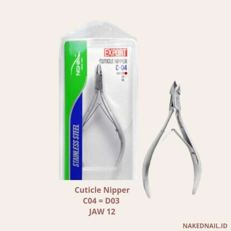 Promo tang cuticle nipper Nghia D03 jaw 12 cuticle nipper NGHIA