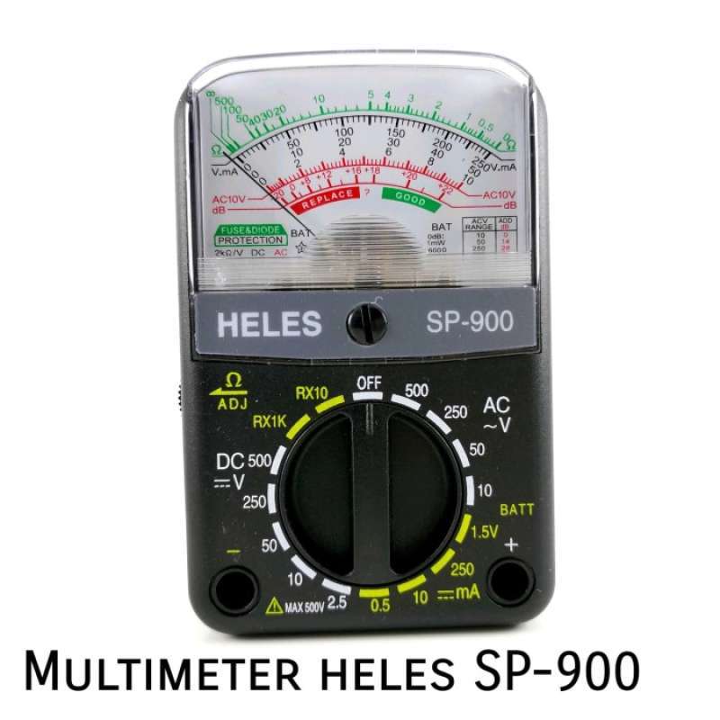 Promo Multimeter multi tester avometer heles SP900 Diskon 24 di