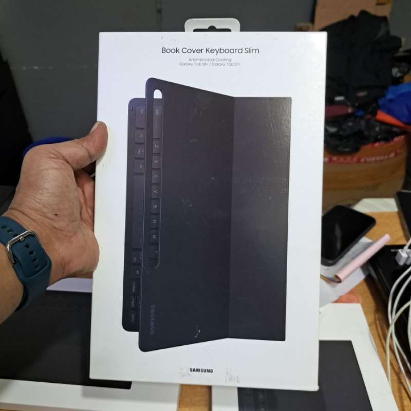 Jual Book Cover Keyboard Slim Original Tab S7+S7+5GS7 Fe 5G Resmi — free download