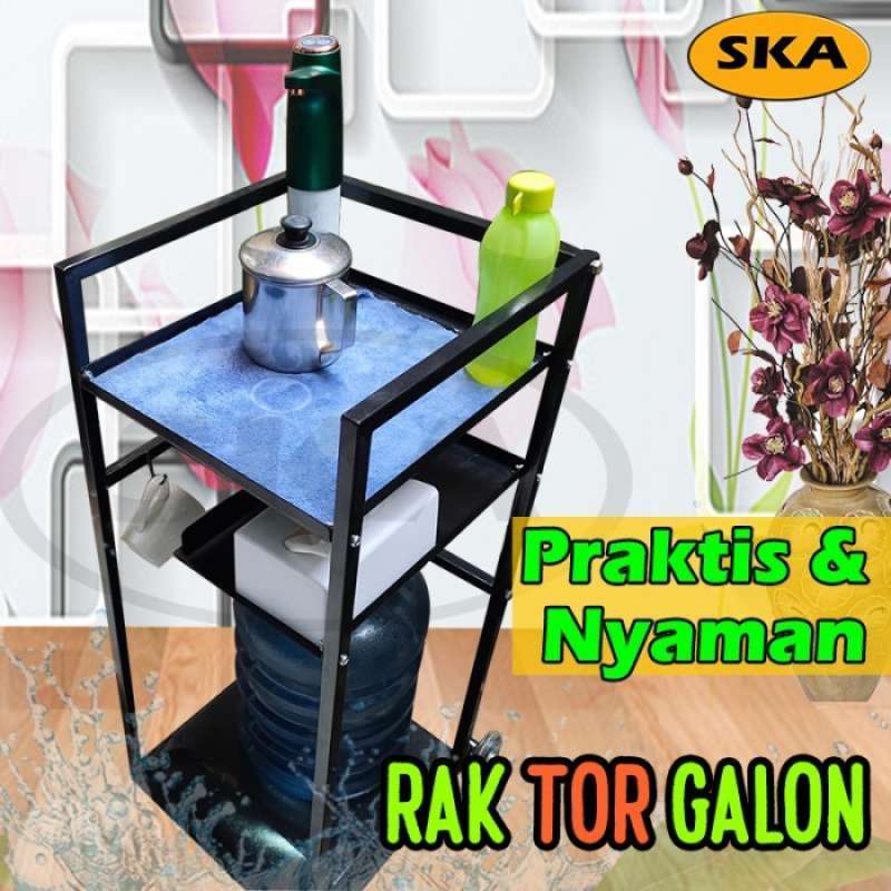 Promo Rak Galon + Troli Galon + Praktis Dan Nyaman + Khusus Cargo ...