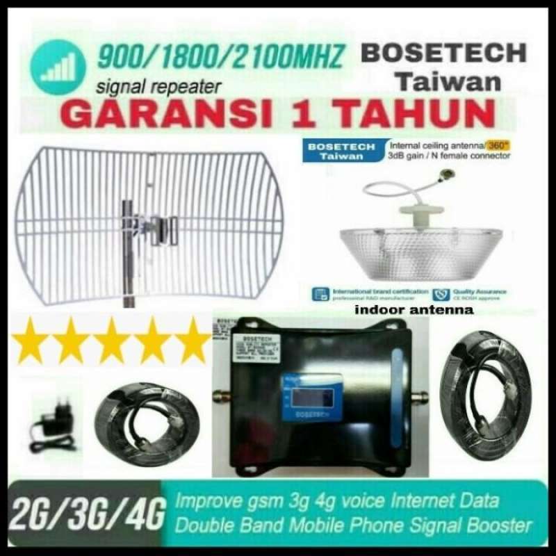Jual NEW REPEATER GSM BOSETECH BT-9234HQ HIGH POWER 2G 3G 4G LTE ...