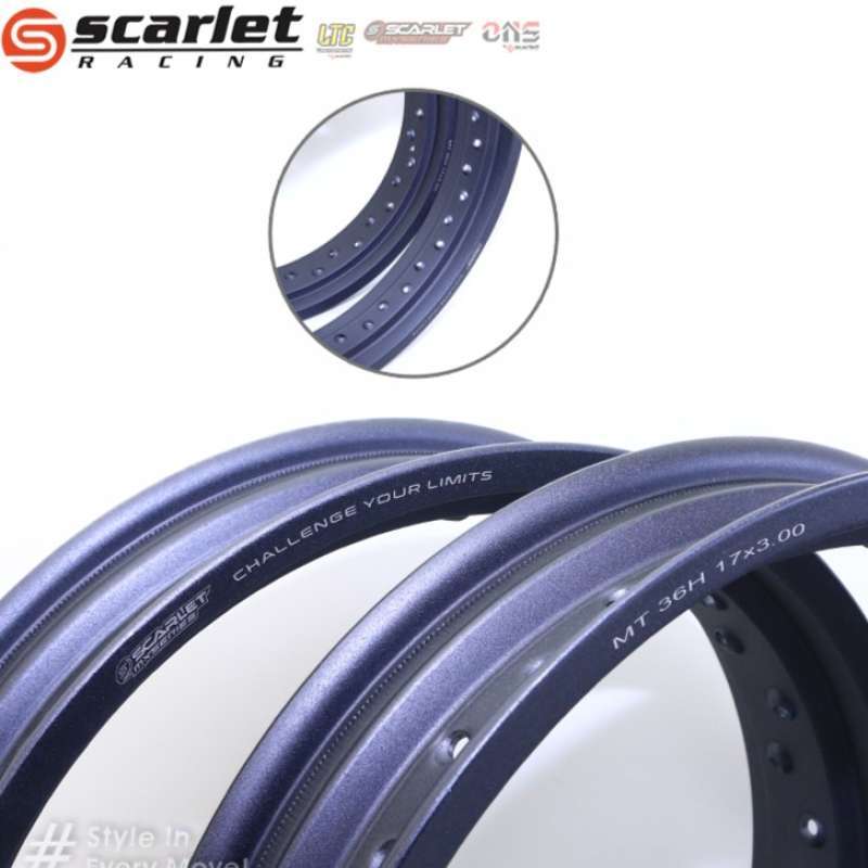 Jual Scarlet Racing Velg Pelek Rim Alloy Set Ring 17 250 36 Hole 17