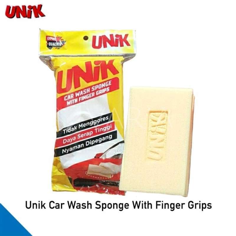 Jual Unik Car Wash Sponge With Finger GRips di Seller