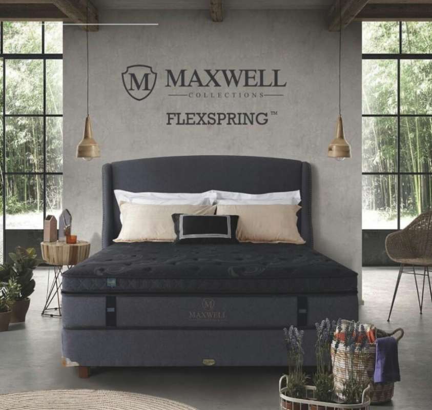 Jual Springbed Quantum Maxwell Flexspring ZipOff Plushtop 180x200 Full Set\ di Seller