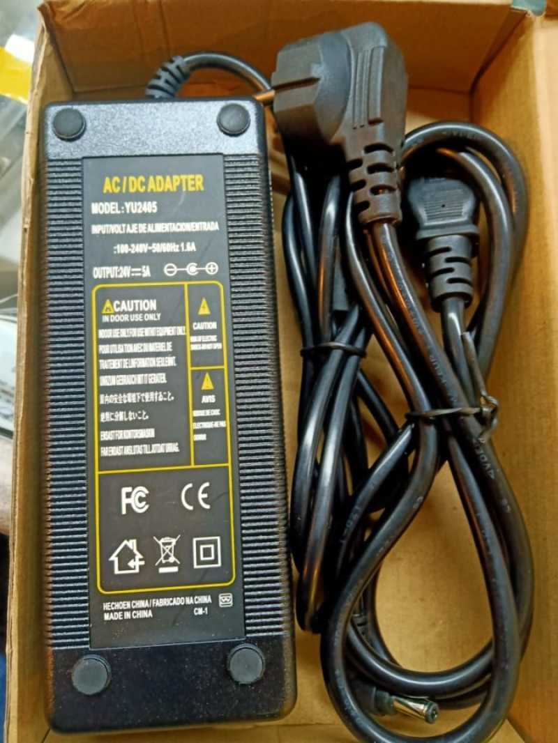 Promo AC DC Adaptor 24V 5A Diskon 23% di Seller Kompukamu Store - Kota ...