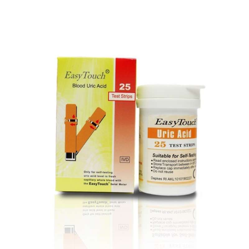 Jual Easy Touch Uric Acid / Easytouch Asam Urat 25 test strip di Seller