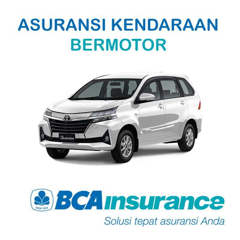 Jual BCA Insurance Asuransi Kendaraan Bermotor Mobil Toyota Avanza 1.3