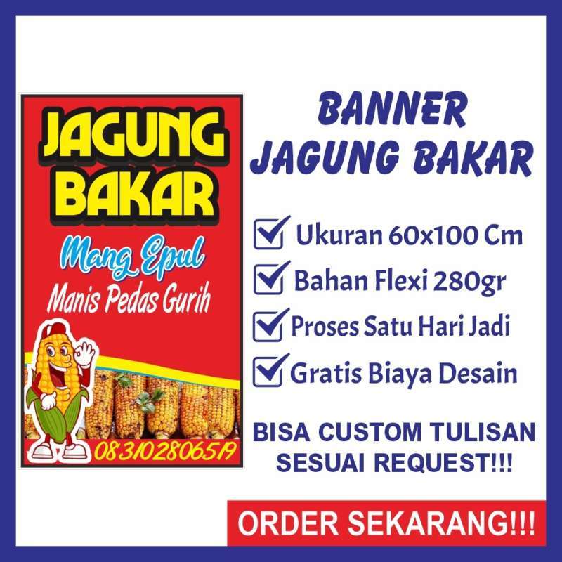 Promo Banner Bener Spanduk Sepanduk Backdrop Plang Poster Usaha Jual