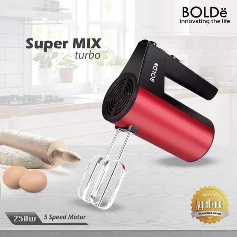 Jual Hand Mixer Super Mix Turbo Bolde Original Pengaduk Adonan Di