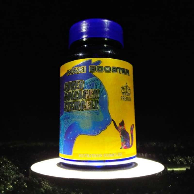 Jual Vitamin Kucing Lengkap Maxi Booster Super Collagen Stemcell The