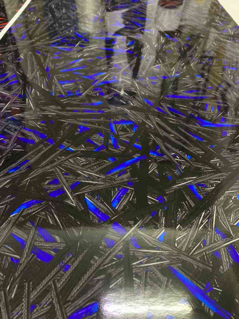 Jual Stiker Carbon Forged ,sticker Motif Carbon - 50x60 Biru Di Seller ...