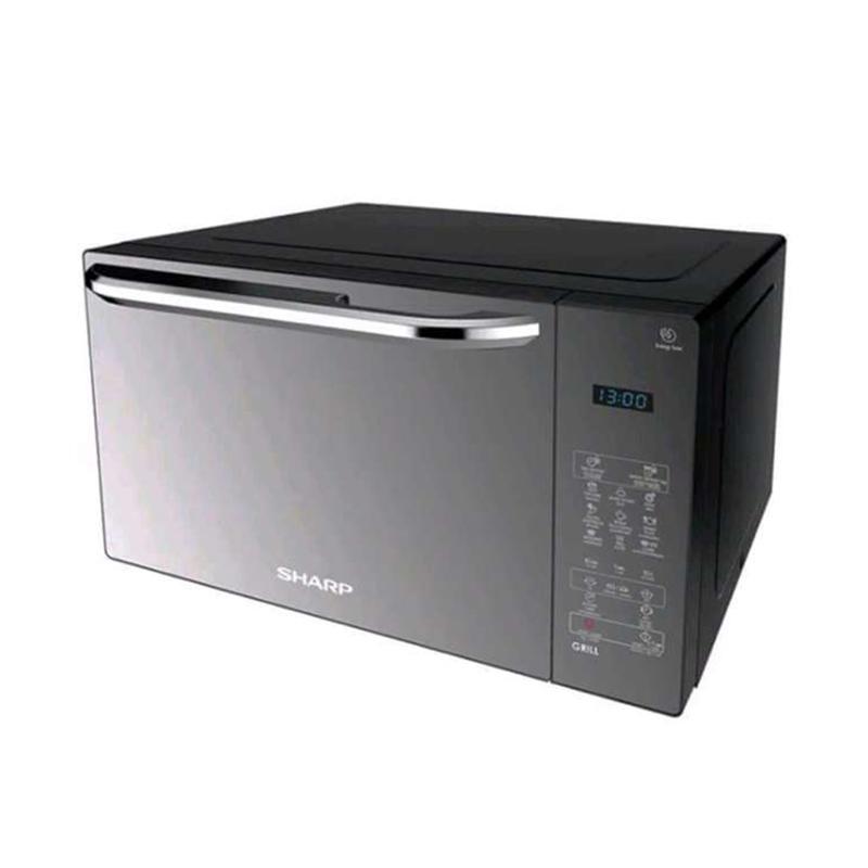 Jual SHARP R735MTS Grill Microwave Oven - Silver Online Februari 2021