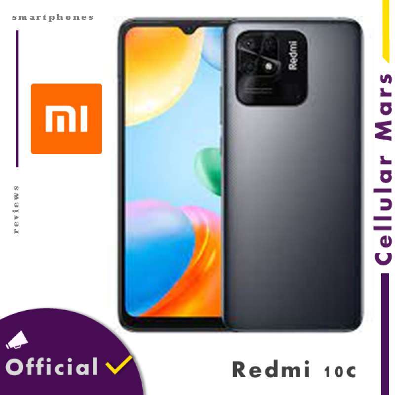 Jual Xiaomi Redmi 10c 4/64 Garansi Resmi, Brand New InBox - Grey di ...